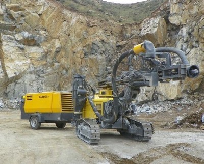 高效掘進(jìn)，堅(jiān)固耐用 供應(yīng)雅安阿特拉斯AirROC D45SH半液壓履帶式鉆機(jī)